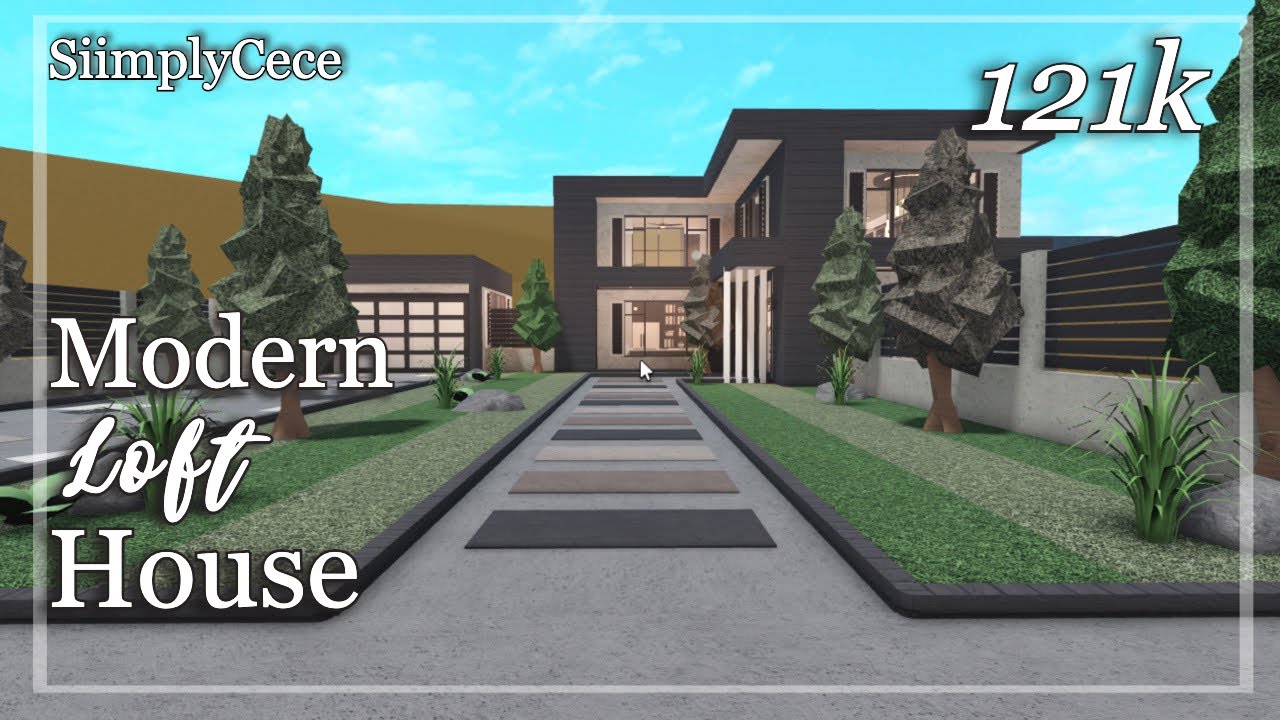 BLOXBURG| Modern Loft House 121k| SiimplyCece