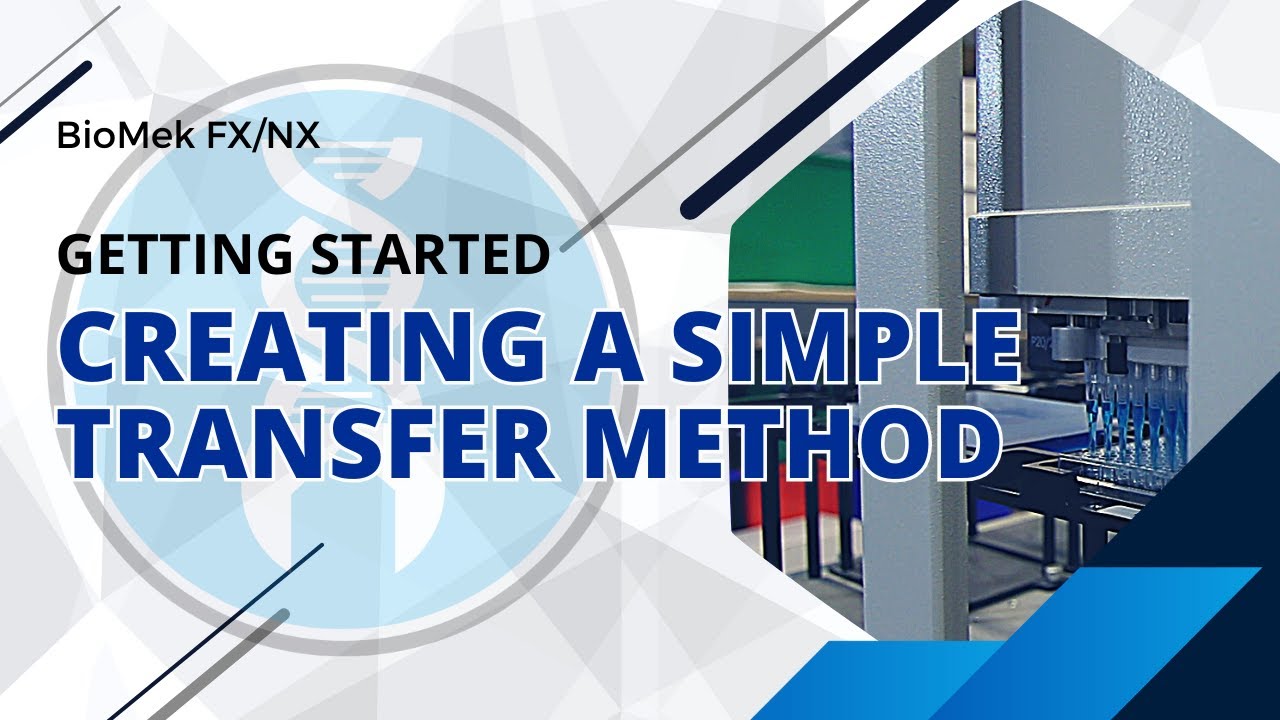 How to create a simple transfer method on a BioMek FX or NX