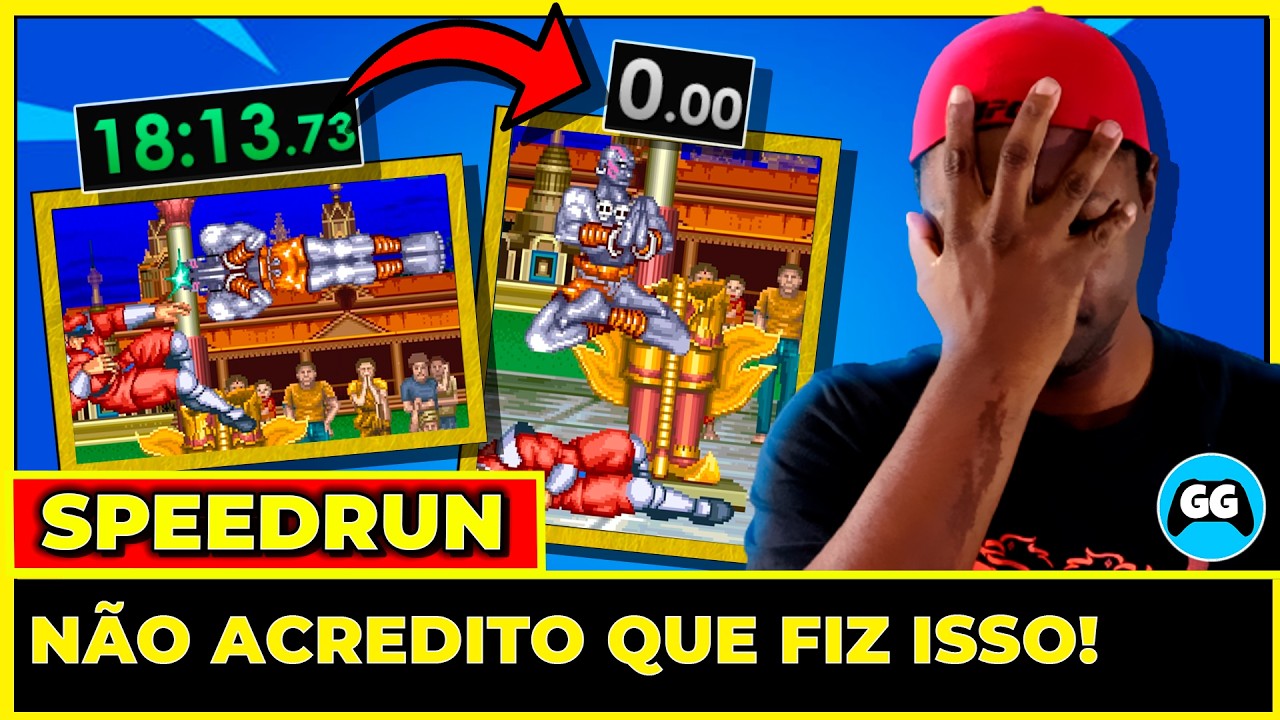 Segunda tentativa de speedrun com Dhalsim em Street Fighter 2 CE