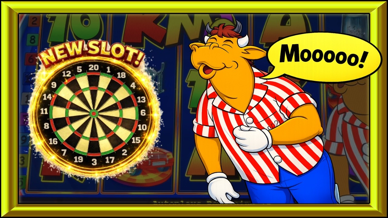 Czy to m&oacute;j NOWY ulubiony slot z wygraną 500 &pound;?!? | Bullseye!