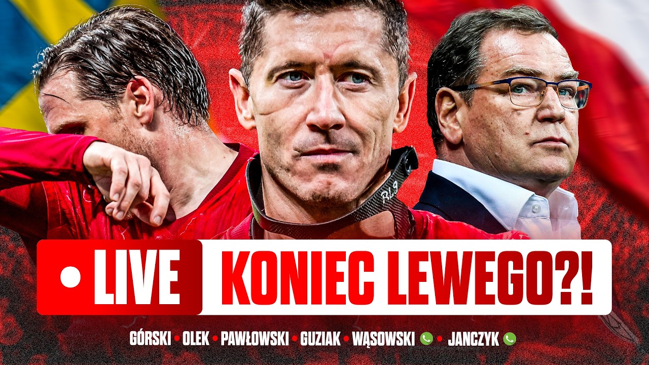 MUNDIAL NIE DLA NAS! PIĘKNA GRA, BOLESNA PORAŻKA - CO DALEJ Z LEWYM? | LIVE 8:30