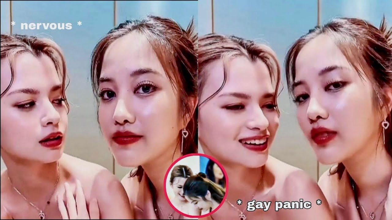 BECKY GAY PANIC STRIKES AND FELT THE TENSION during Fred🫣| Freenbecky