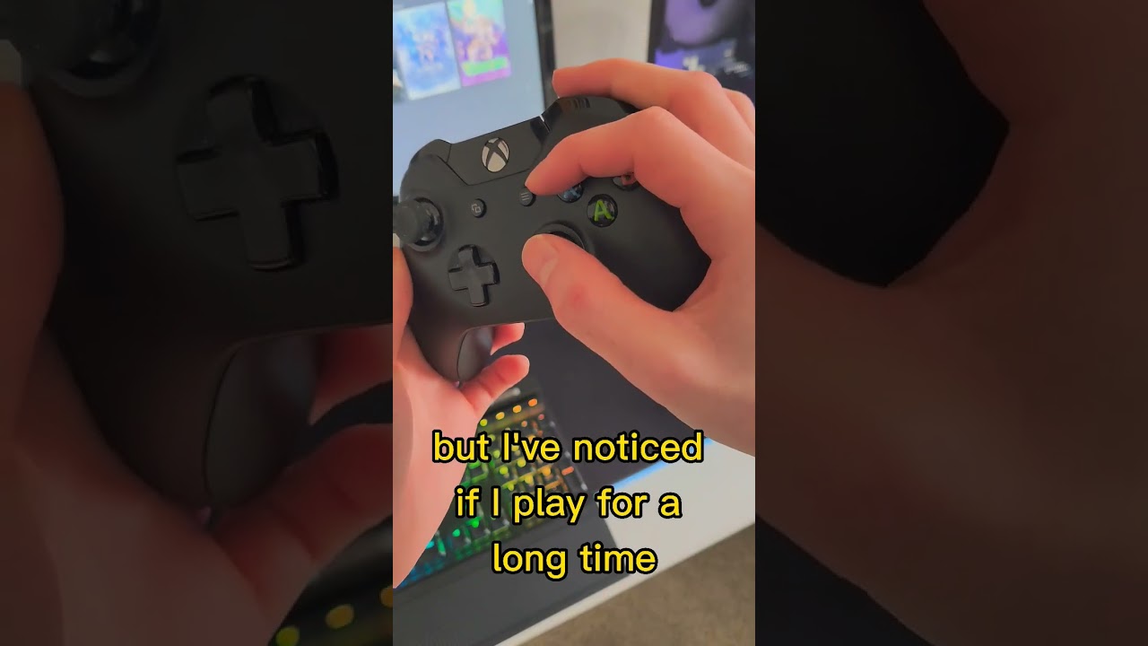 Xbox Claw Grip Finger Pain? #shorts