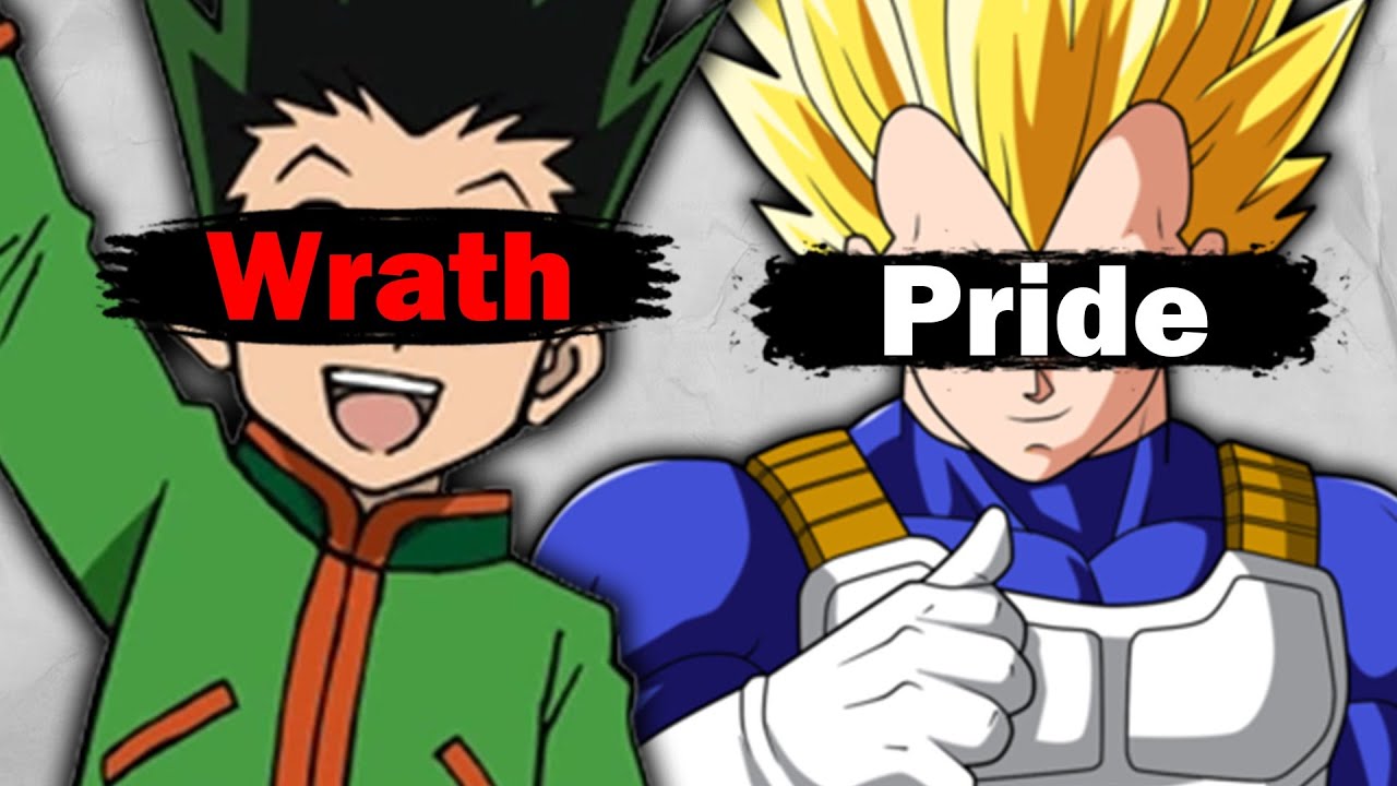 The 7 Deadly Sins as Anime Characters