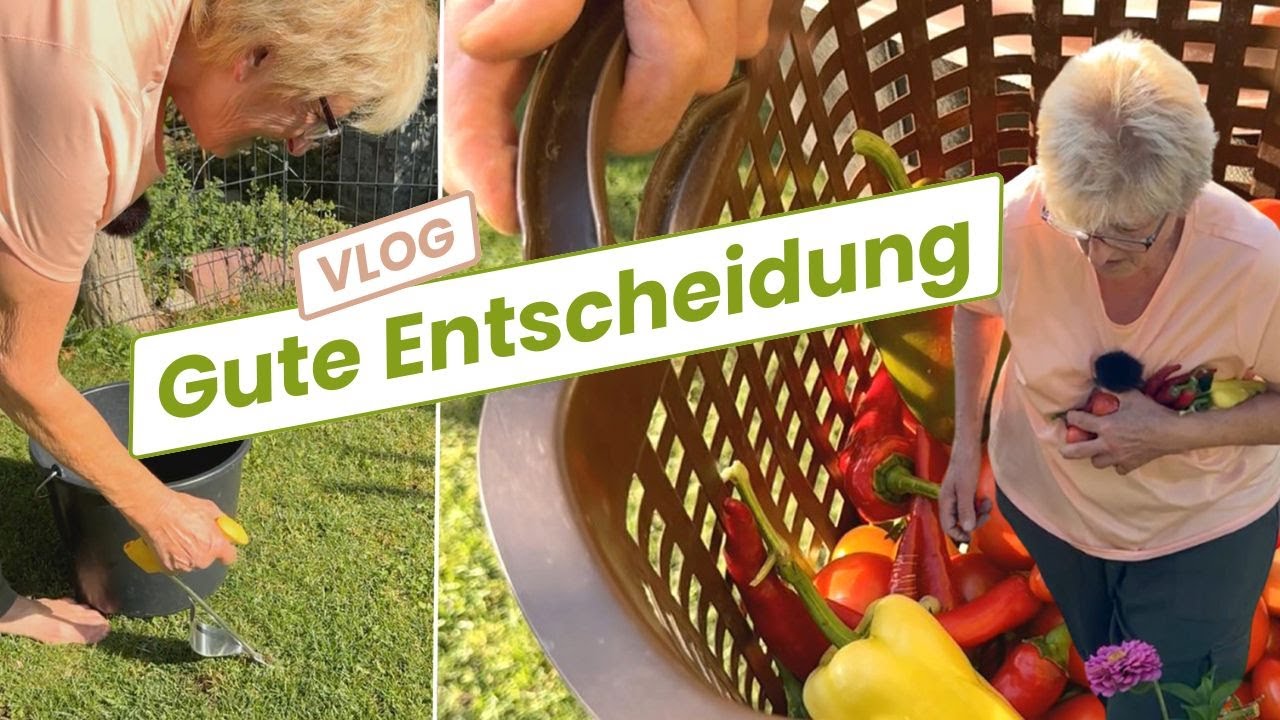 ... und schon gehts leichter!  (Garten-Vlog)