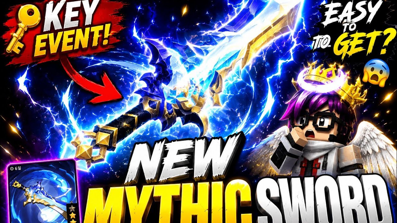 Let's receive the new sword at the key event⚔️🤑
