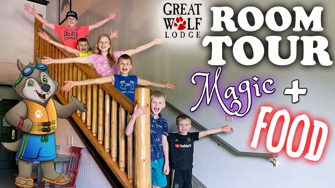 Лофт-люкс с лестницей в нашем отеле! Great Wolf Lodge, Вирджиния!
