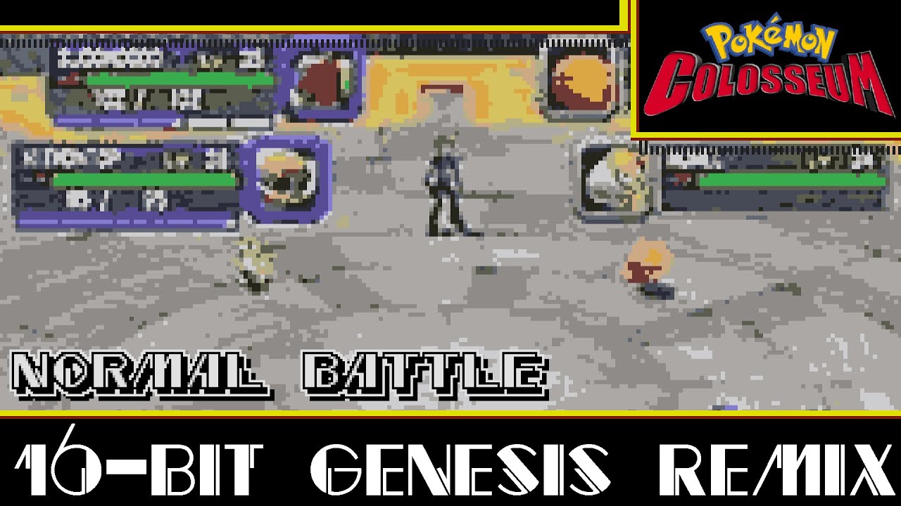 [16-Bit;Genesis]Normal Battle - Pokémon Colosseum(Commission)