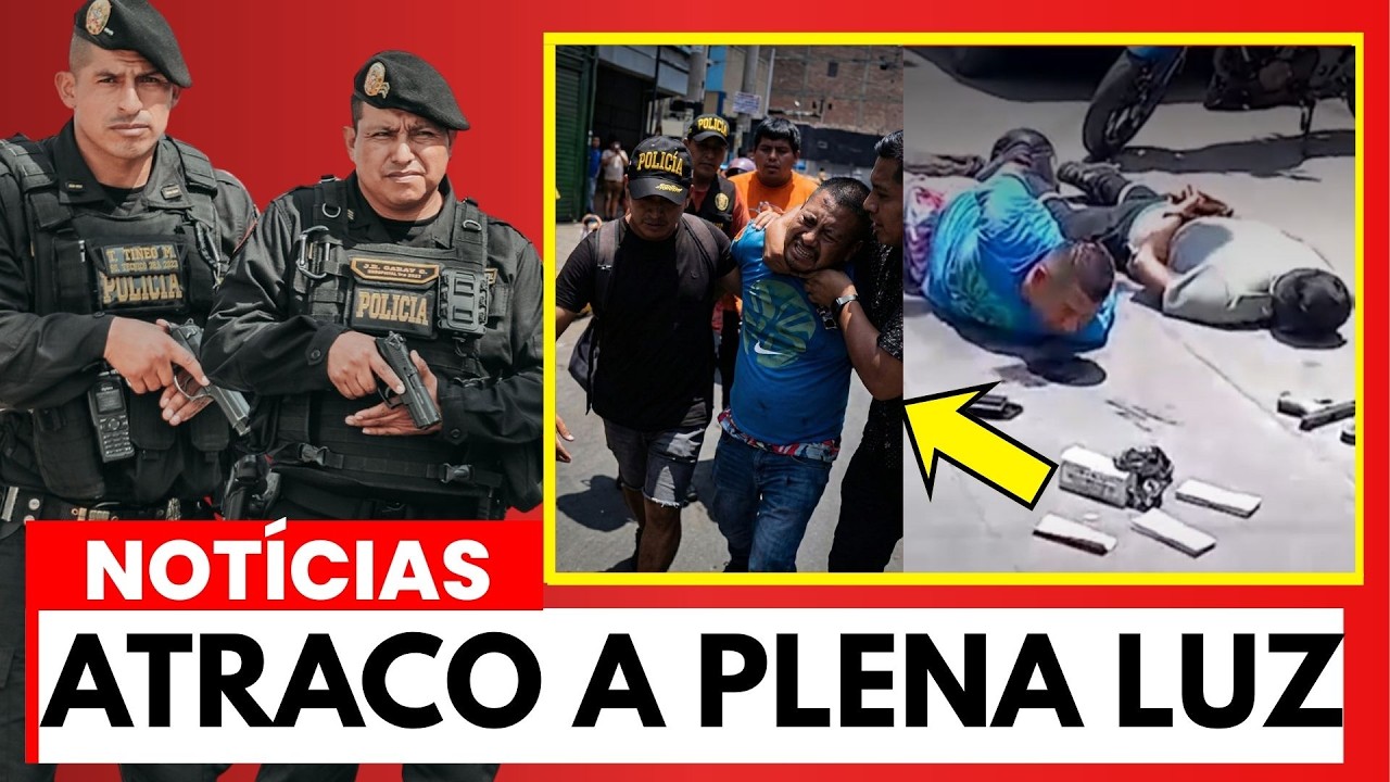 🛑GOLPE EN POLVOS AZULES: PNP Caza al 