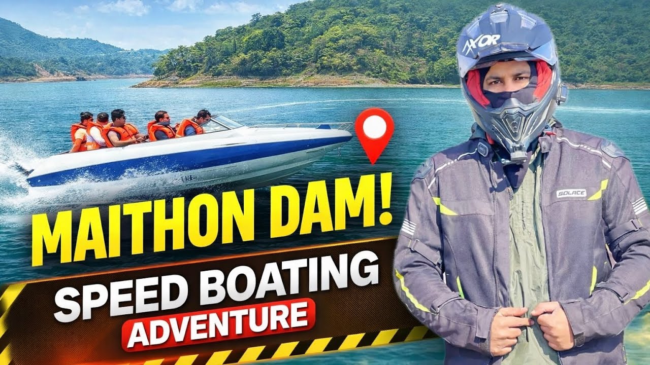 MAITHON DAM | FAMOUS TOURIST PLACE OF JHARKHAND | ASIA’S FIRST UNDERGROUND HYDEL POWER STATION