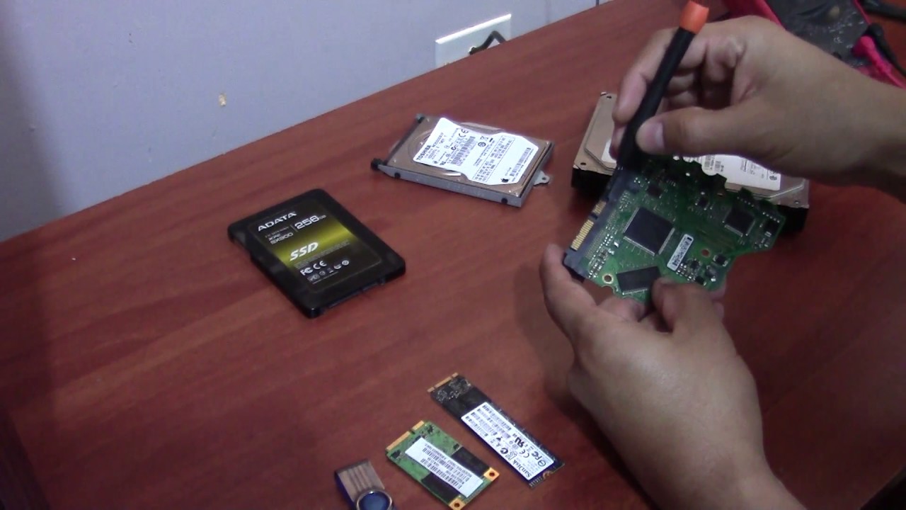 LAS FALLAS MAS COMUNES EN  LOS DISCOS DUROS ,SSD,USB(completo)