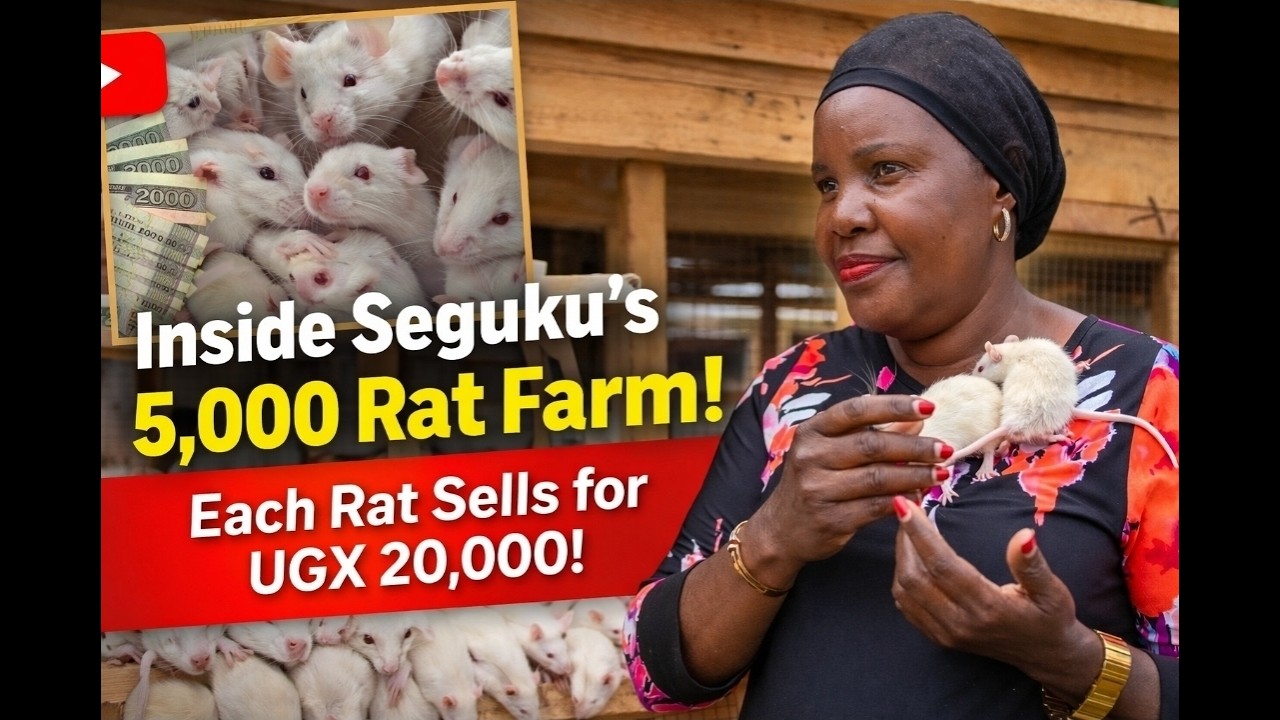 From Myth to Money, Farming ALBINO RATS in Uganda