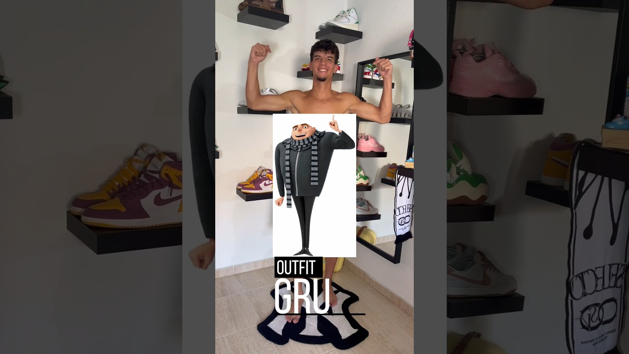 🖤OUTFIT GRU🖤 #viral #parati #video #tbt #men #fashion #ootd #outfit #clothes #minions #disney
