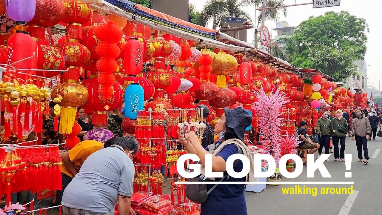 GLODOK (Jakarta Chinatown) ‼️ Suasana Glodok menyambut Imlek → Petak Enam → Pancoran Chinatown Point