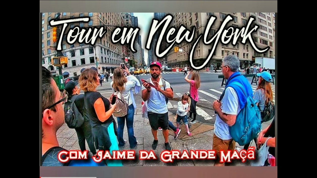Tour em New York com Jaime  @agrandemaca Sensacional