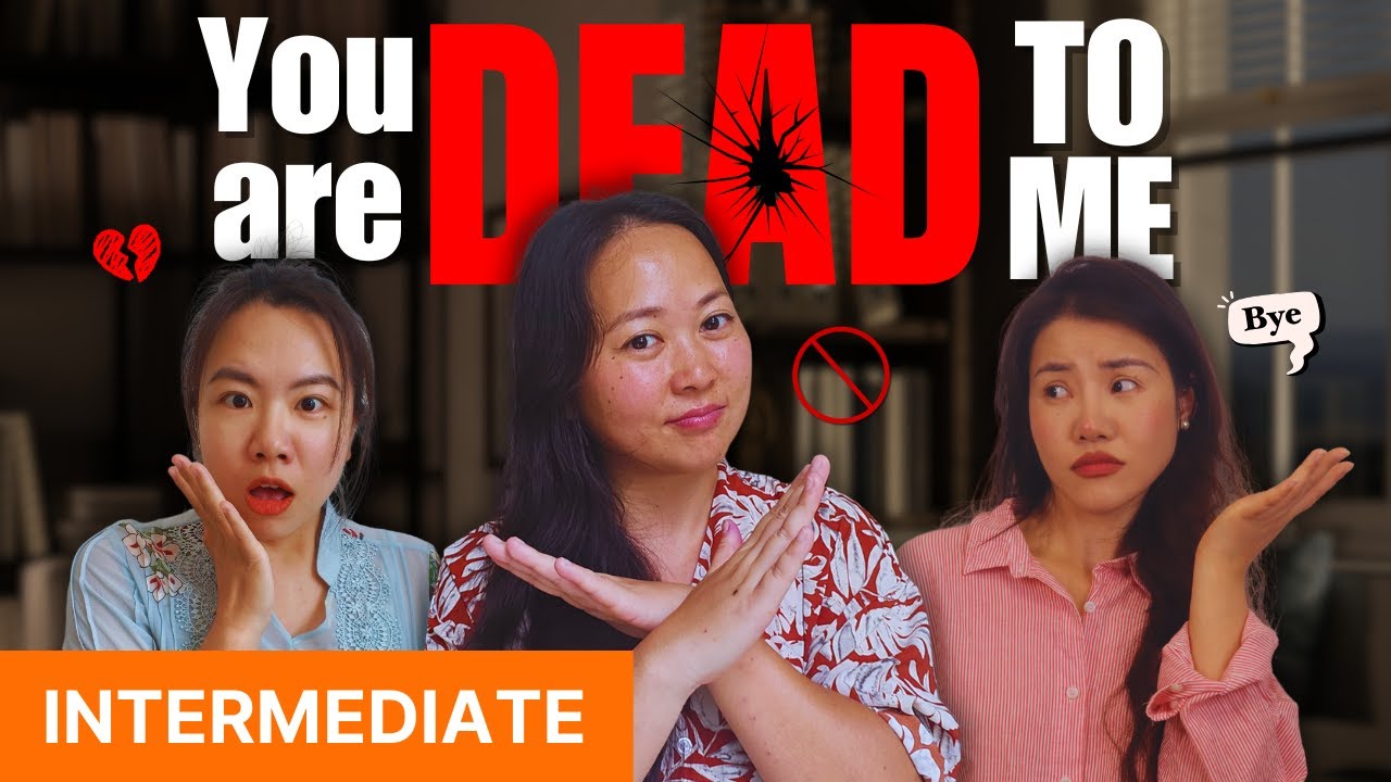 How we BROKE UP with exes in a Chinese way - Chinese comprehensible input - Intermediate