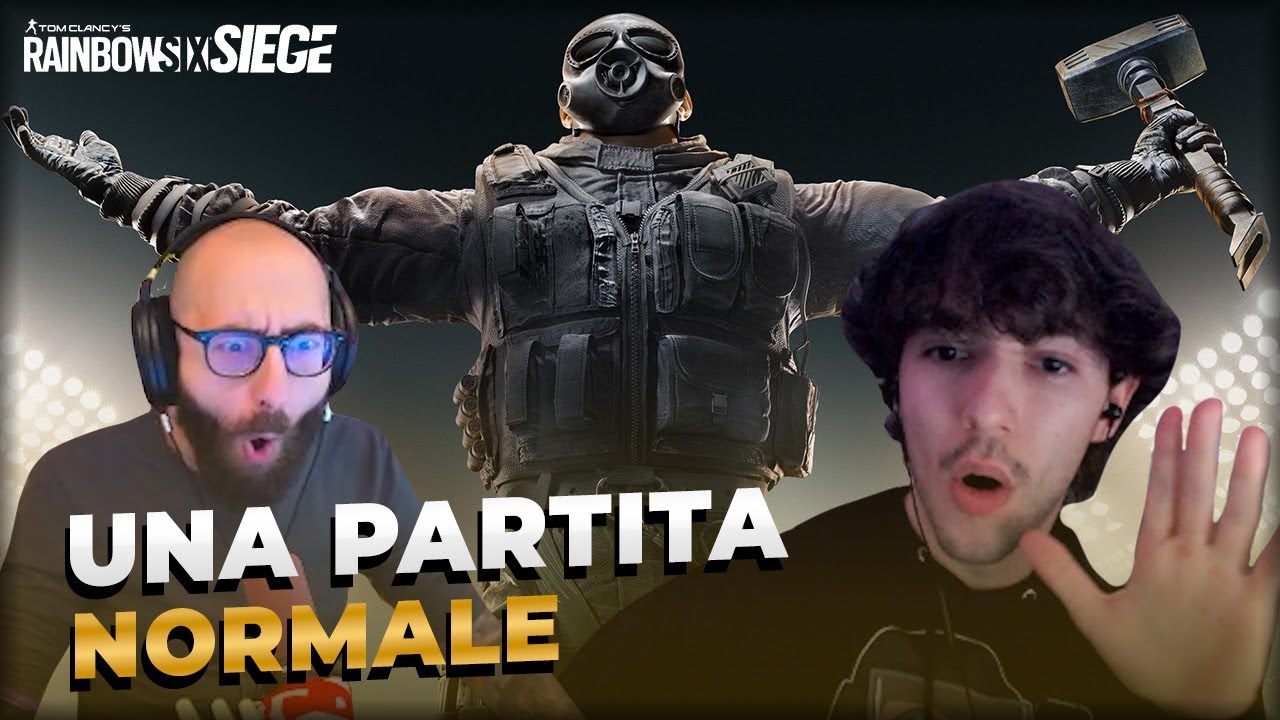 UNA PARTITA NORMALE (FINALMENTE)! [Rainbow Six Siege] /w @TheRealMarzaa