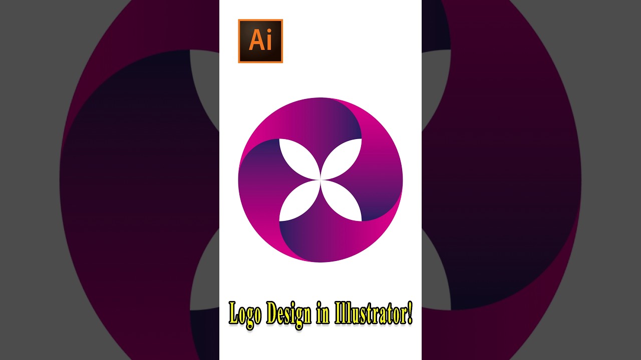 3D Logo Design in Illustrator!