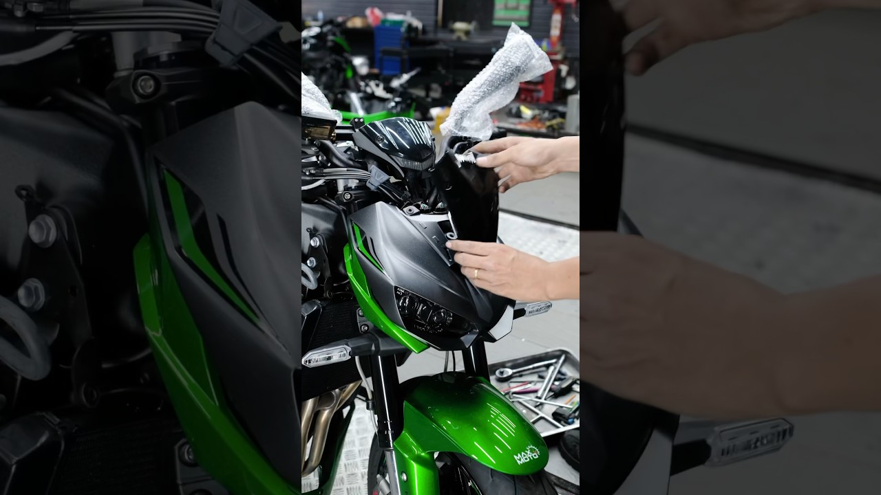 Sẵn s&agrave;ng b&agrave;n giao chiếc Z1000R #Kawasaki #MaxMoto