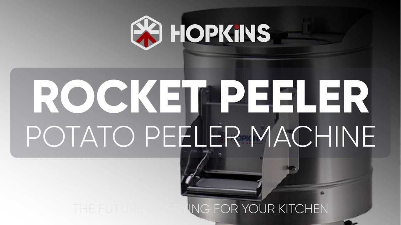 Hopkins Rocket Peeler AKA Rumbler | Fast, Efficient Potato Peeling for Fish & Chip Shops