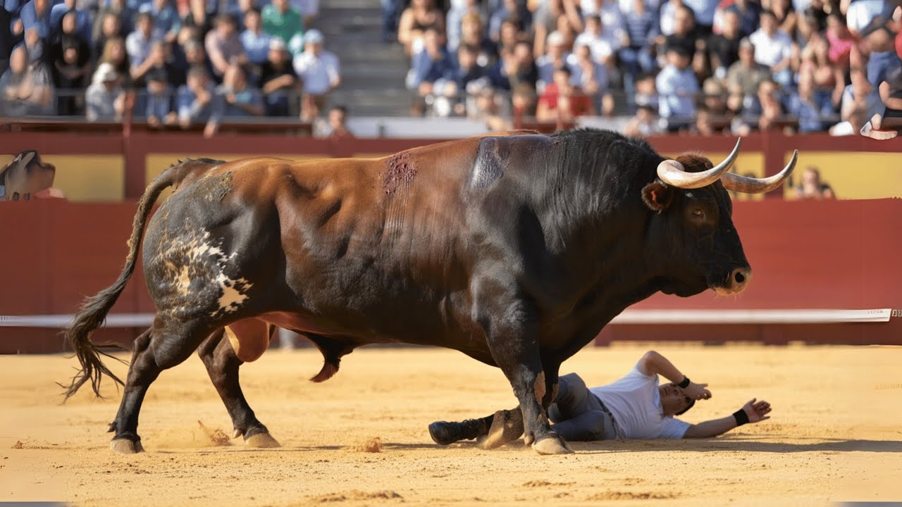 Tensione nell'aria: tori spaventosi nei momenti di panico