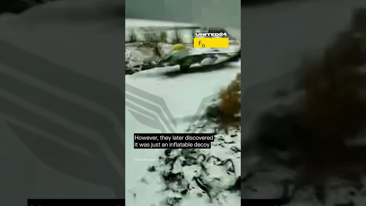 Russians Strike a Decoy of Ukrainian F-16 Fighter Jet #warinukraine