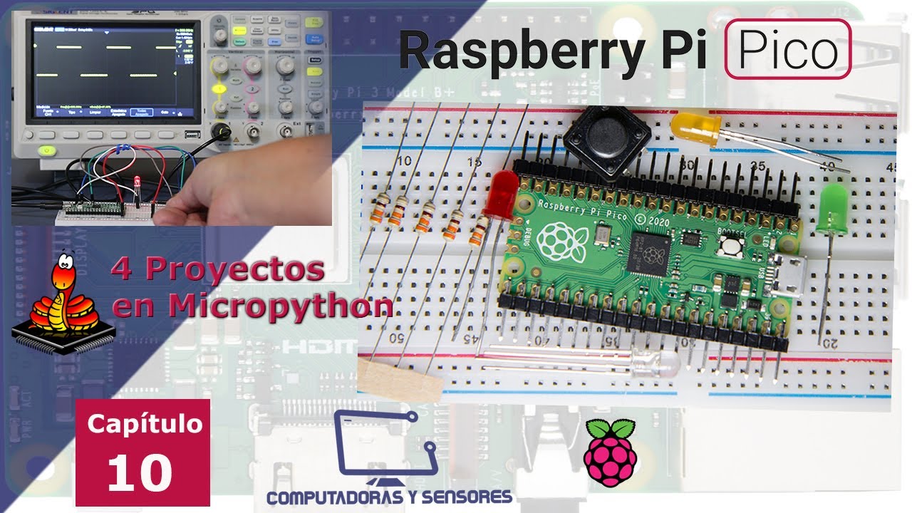 Raspberry Pi Pico Análisis Instalación de MicroPython Proyectos con LED RGB Potenciómetro PWM