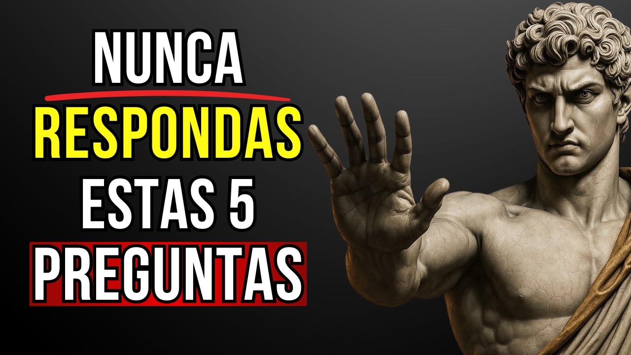 5 Preguntas Que Hacen Los Mentirosos Para Manipularte | Sabiduría Estoica Para Mantenerse Firme