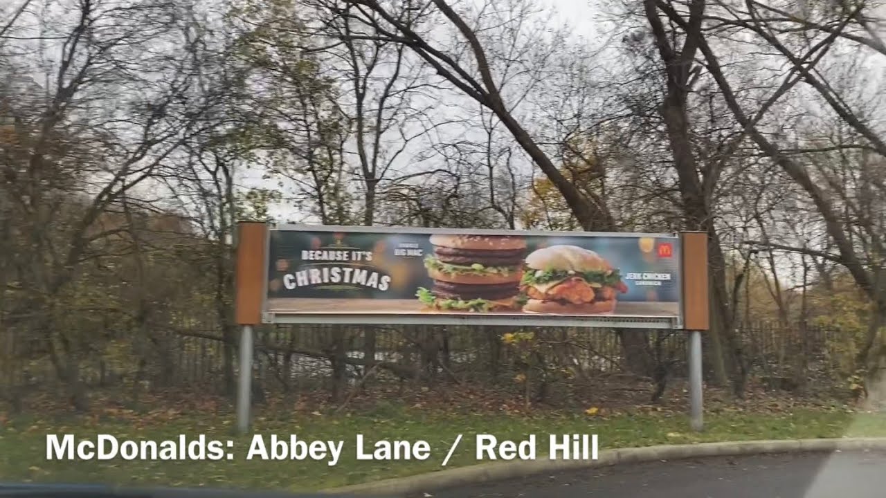 Come for a drive.. Through Leicester city - Virtual drive video - The Range, McDonald’s & Morrison’s