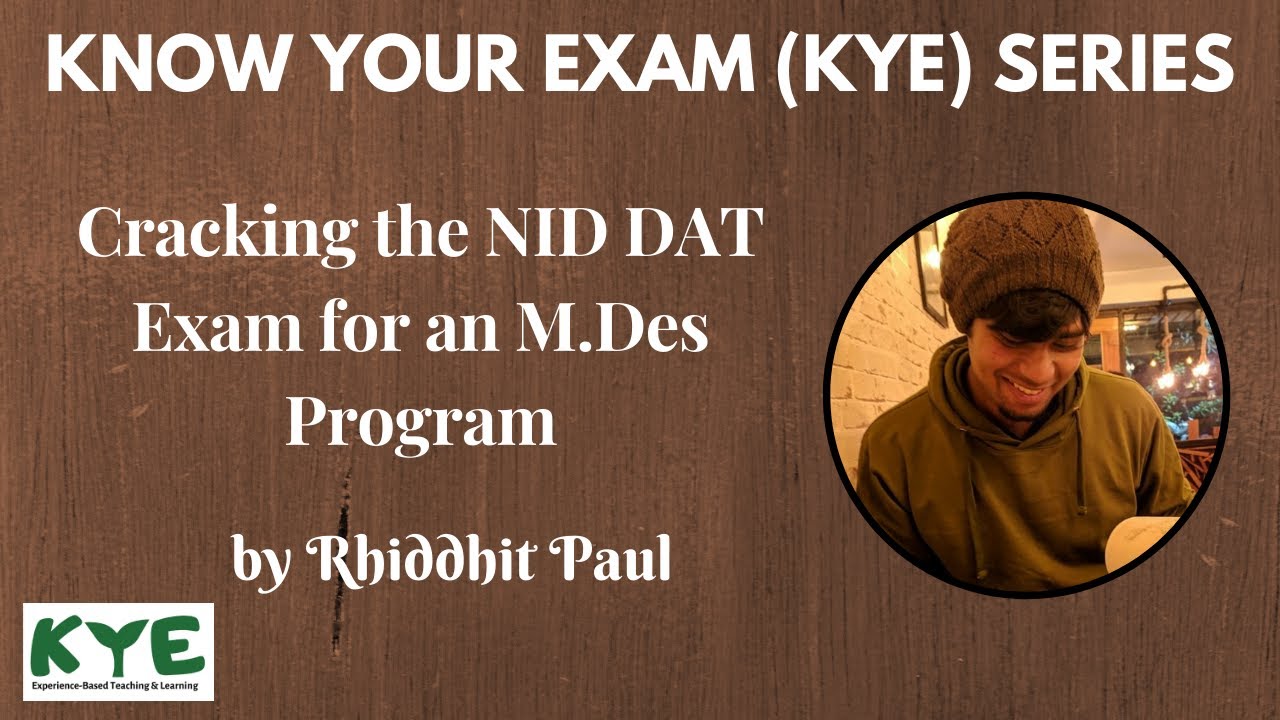 Session on Cracking the NID DAT for M.Des