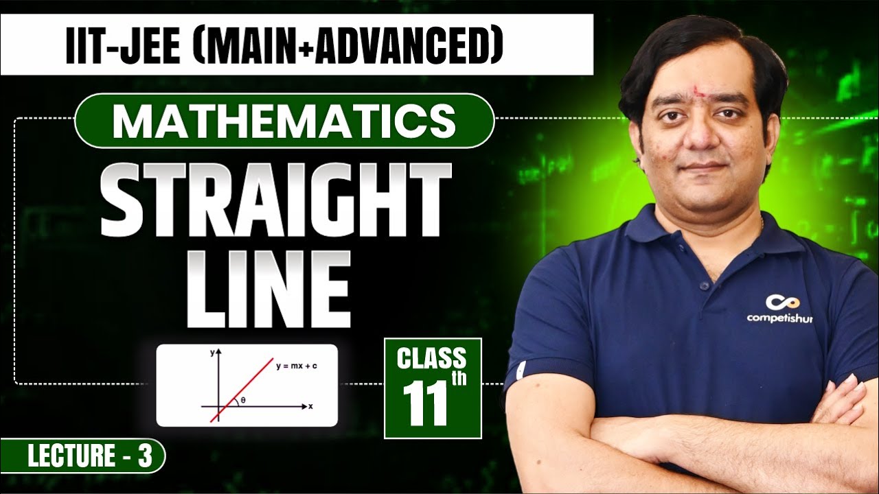 Straight Line L-3 | IIT JEE Mathematics Class 11 | Complete Chapter for JEE Main & Advanced