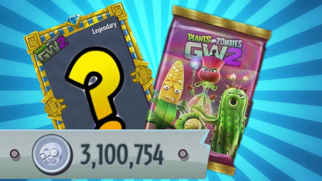 LEGENDARY HUNTING MEGA PACK OPENING part 2 | Plants vs Zombies: Garden Warfare 2 (PVZ GW2)