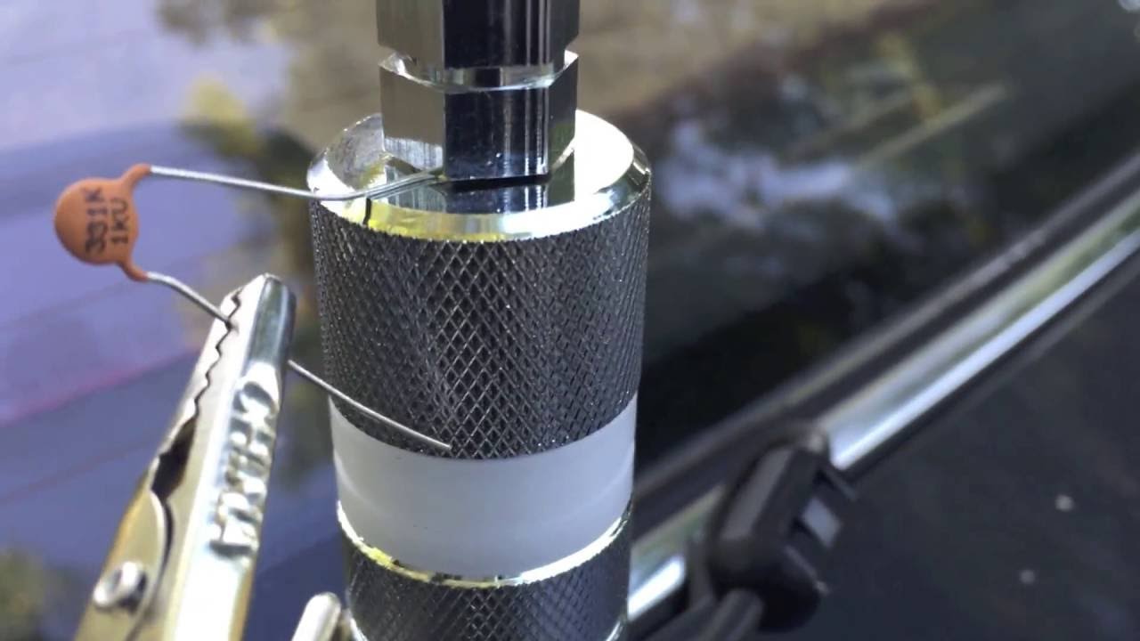 40-Meter Hamstick - Mobile Installation and Matching - HAM Radio
