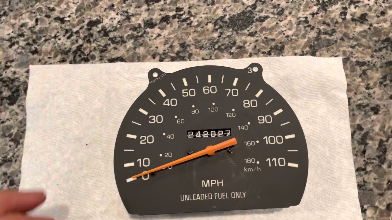 85-95 Toyota Pickup Speedometer & Odometer not working