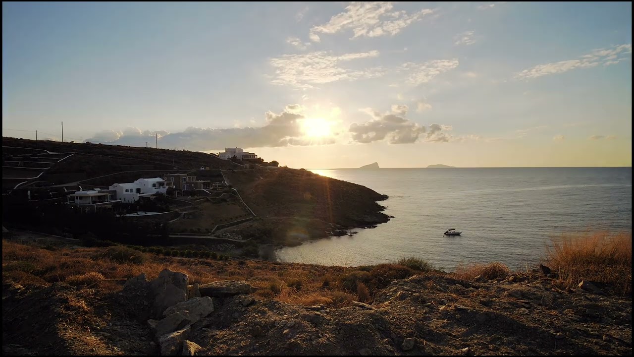Greek Sunset Ambience | Relaxing Mediterranean Sounds [30 Min]