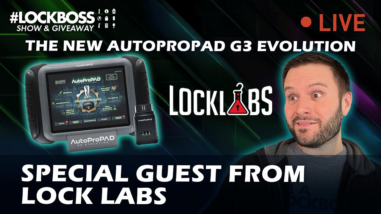 Discover the New AutoProPad G3 Key Programmer with Mo | #Lockboss Show & Giveaway