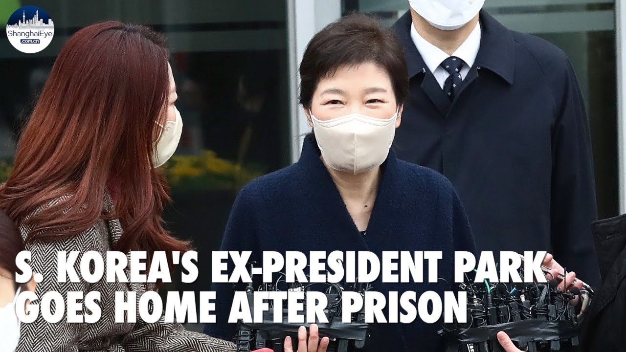 S. Korean ex-president Park freed after 5 years in jail, heads to hometown