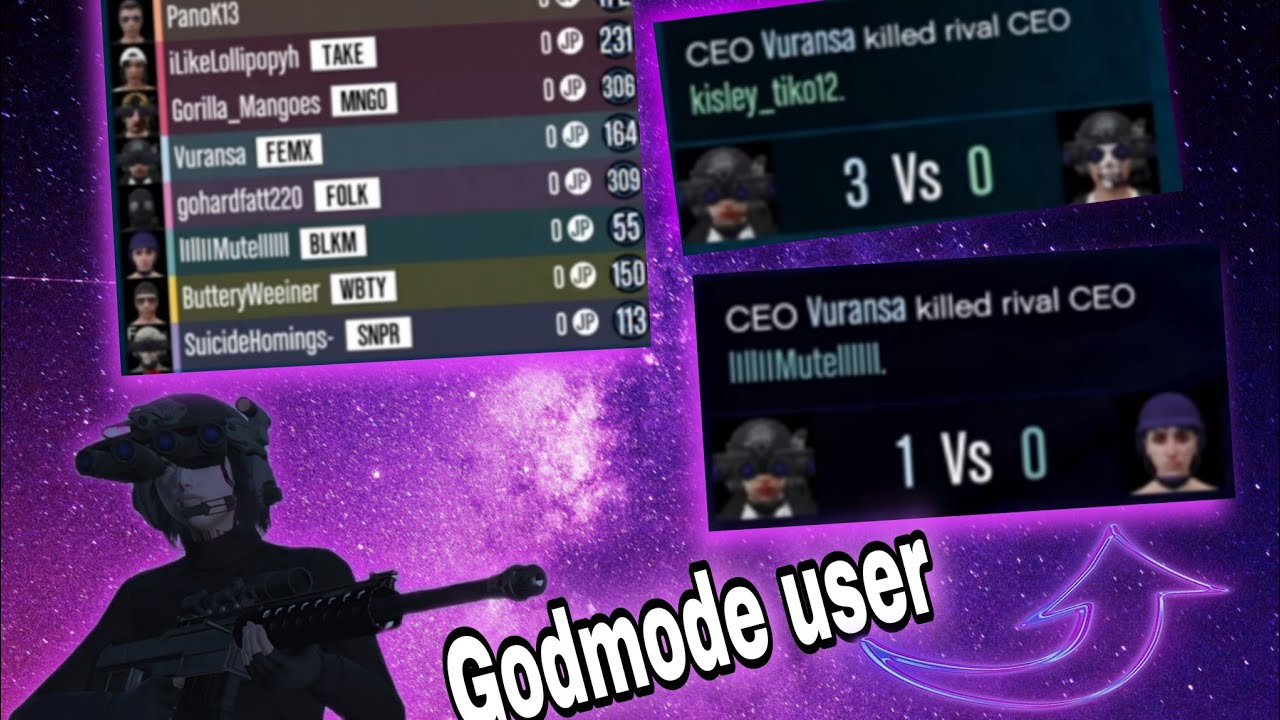 We made This tryhard Go Godmode|GTAONLINE