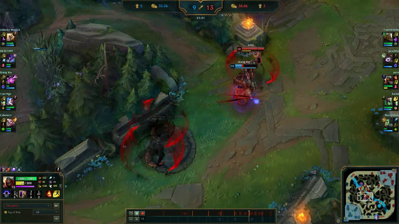 Zed vs Zhonyas