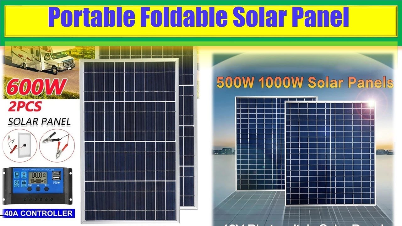 Top 5 Best portable foldable solar panel Reviews 2026