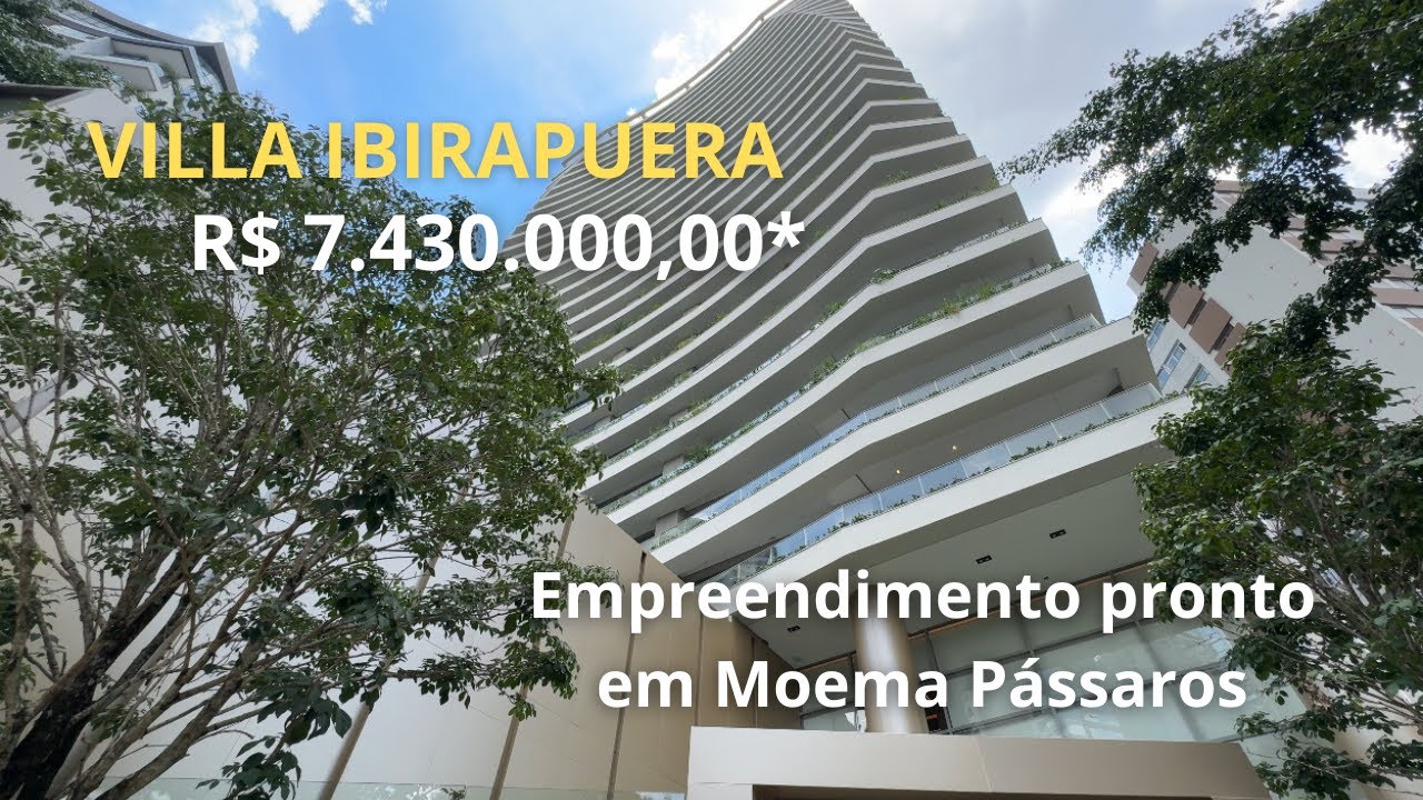 EMPREENDIMENTO PRONTO EM MOEMA | 3 SUÍTES | 220m2 | 3 Vgs | R$ 7.430.000,00**