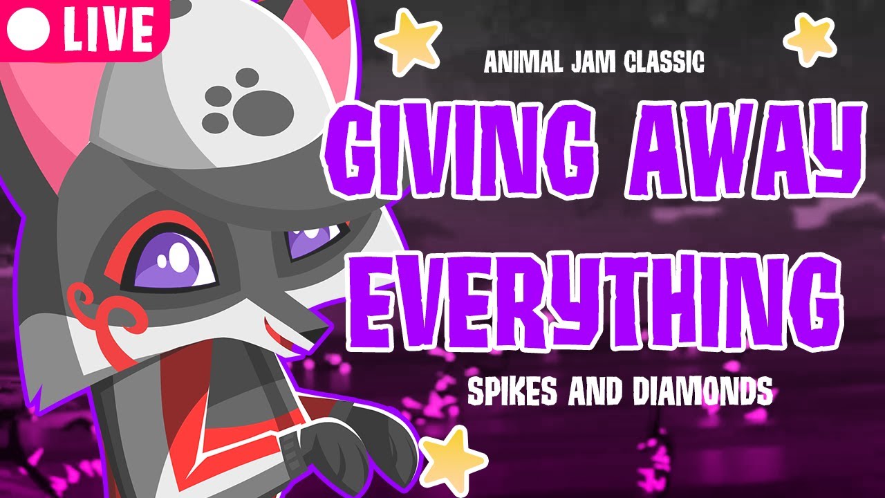 SOLID GIVEAWAY | MINGLE Animal Jam Classic Giveaway Live Stream (No subs needed) [16+] (Oscar AJ)