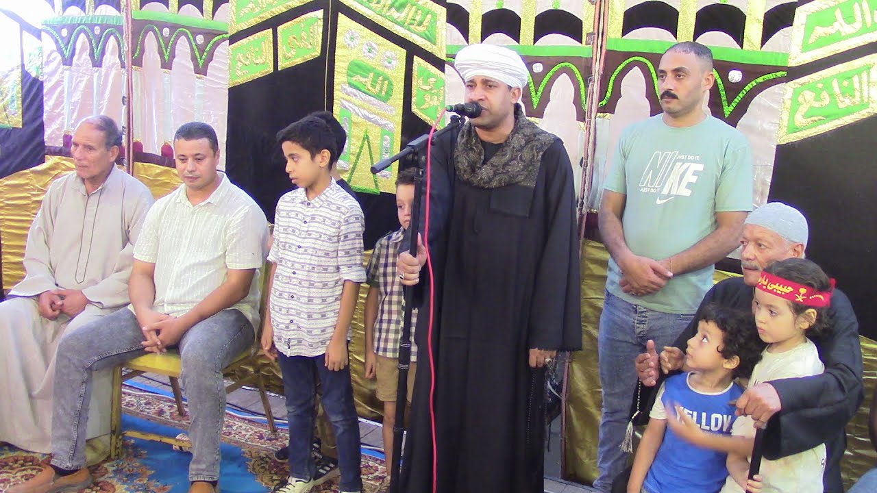 المنشد مصطفى جمال احتفال ال شلتوت بالمولد النبوى الشريف ج1 صفط جدام  تلا برعاية العمدة احمد شلتوت