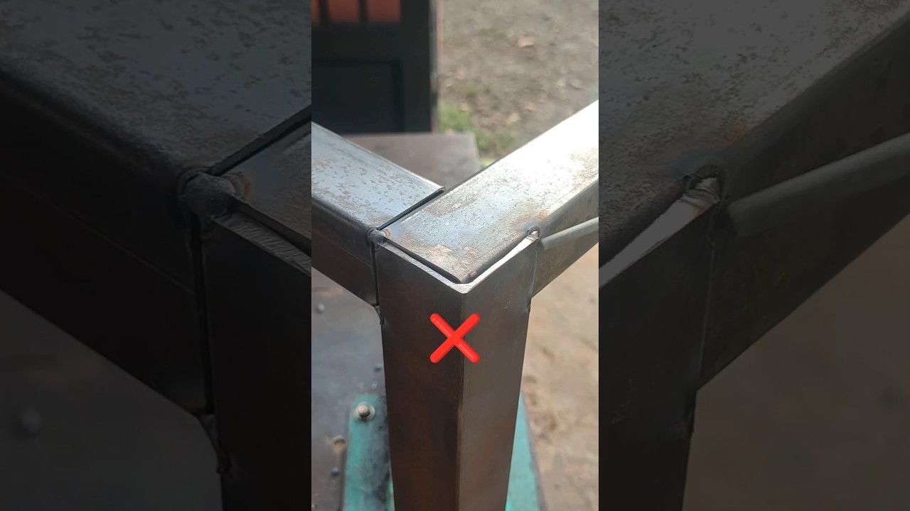 welding techniques for joining iron in making table and chair frames