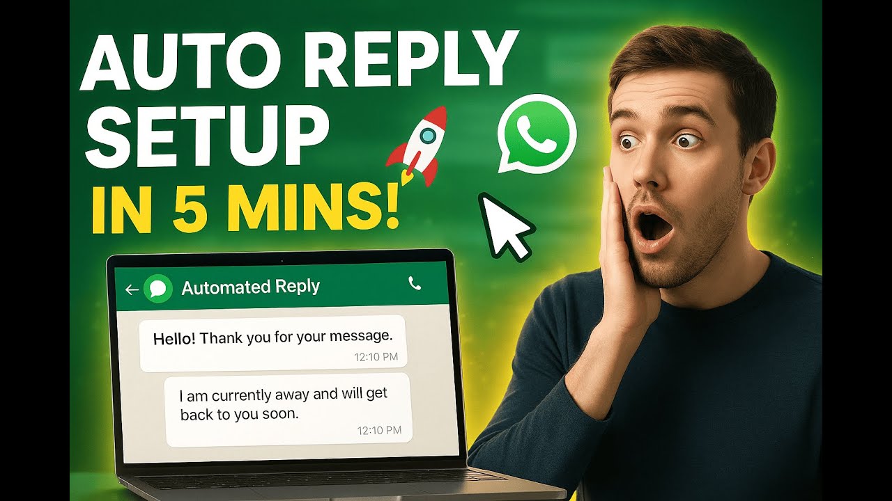How to create auto reply bot in whatsapp  || Auto reply Whatsapp Automation 