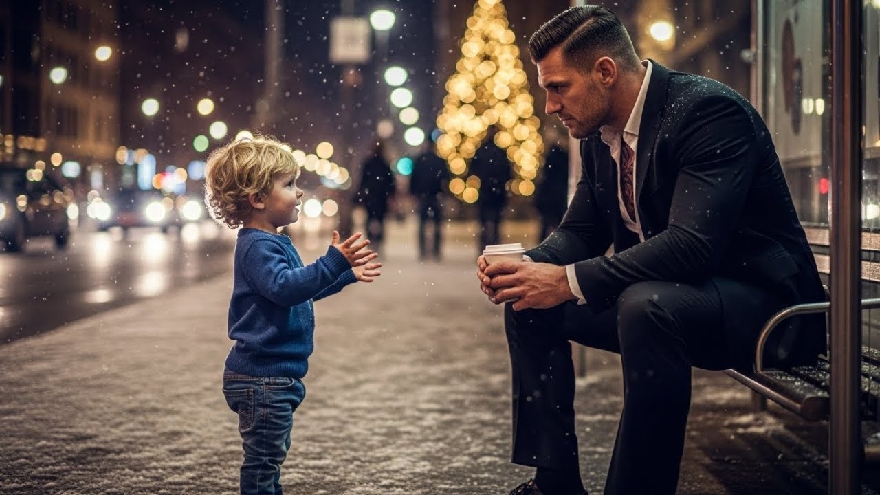 “Mom said Santa forgot us again…”—The Boy Told the Mafia Boss at the Bus Stop on Christmas