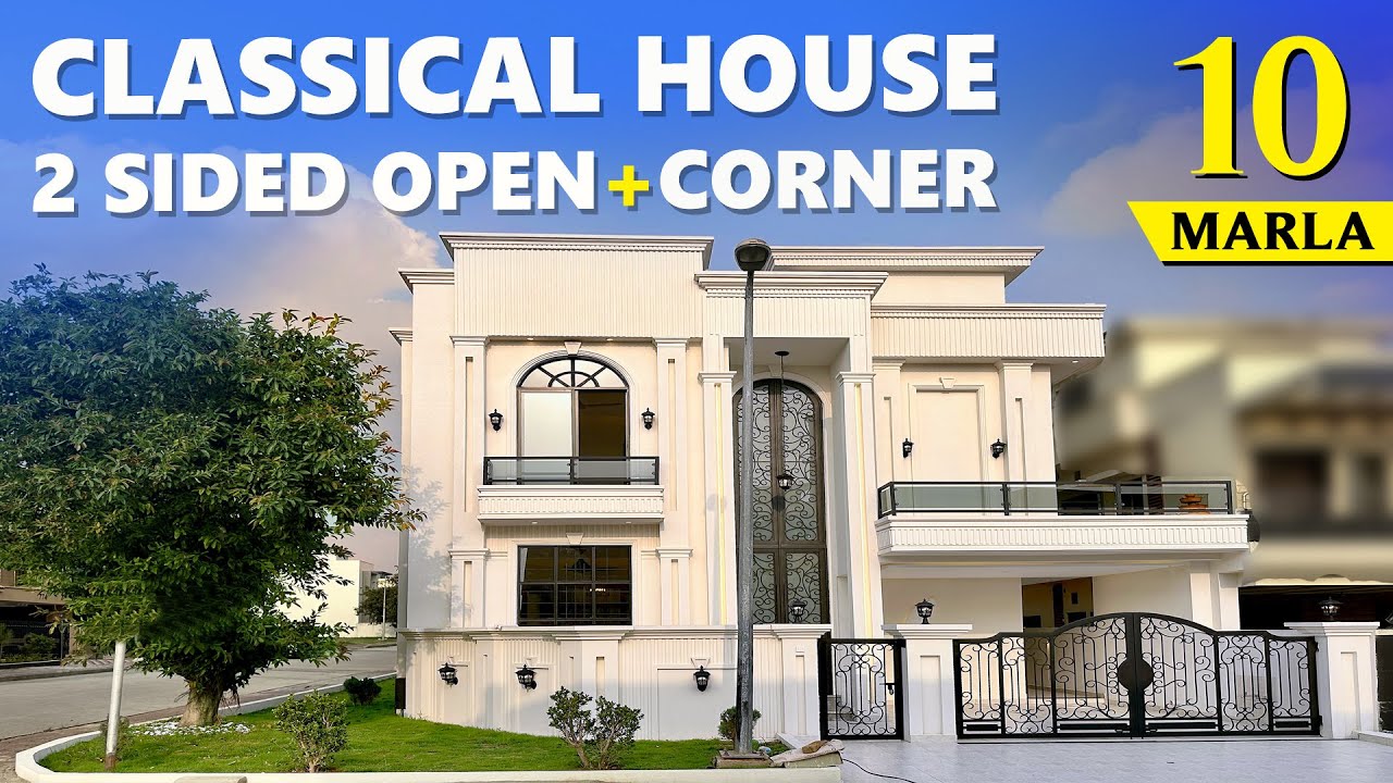 CLASSICAL 10 Marla CORNER DETACHED House for Sale in Phase 8 Bahria Town Rawalpindi