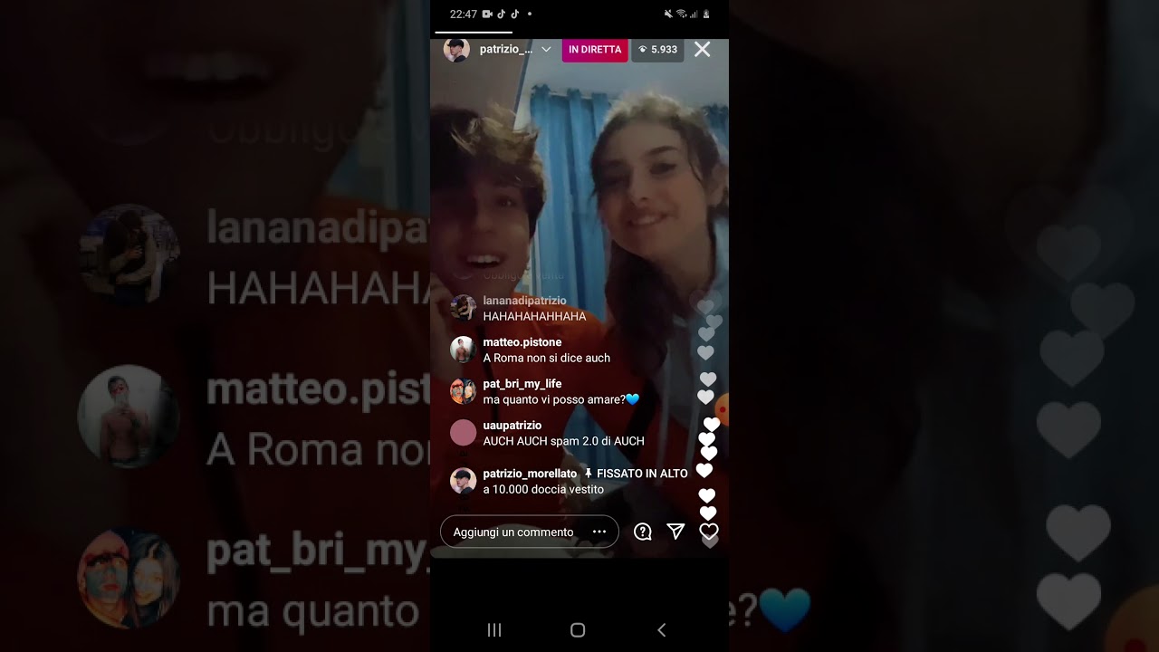 Diretta Patrizio Morellato e Brisida 5/3/2021