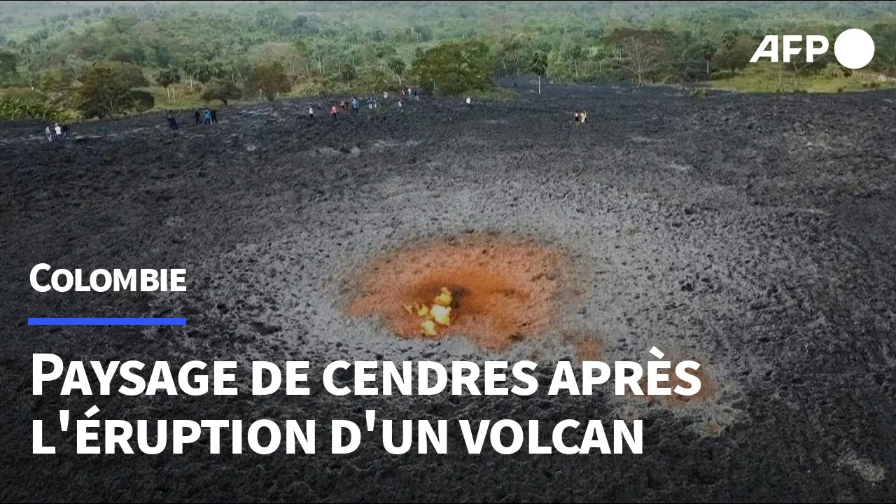Eruption d'un volcan de boue dans le nord de la Colombie | AFP