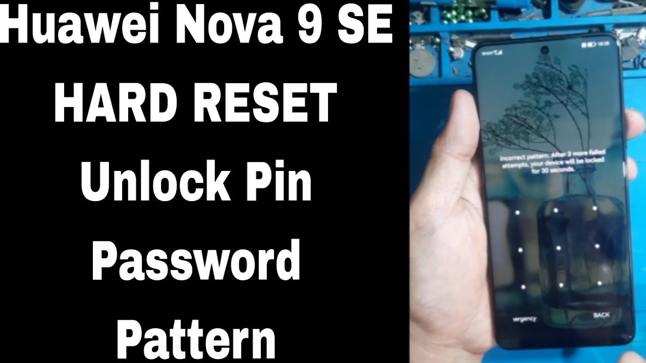 How to Hard Reset Huawei Nova 9 SE         Factory Reset (JLN LX1)